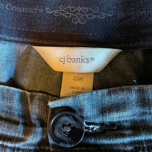 COPY - Christopher and Banks 22W jean capris.